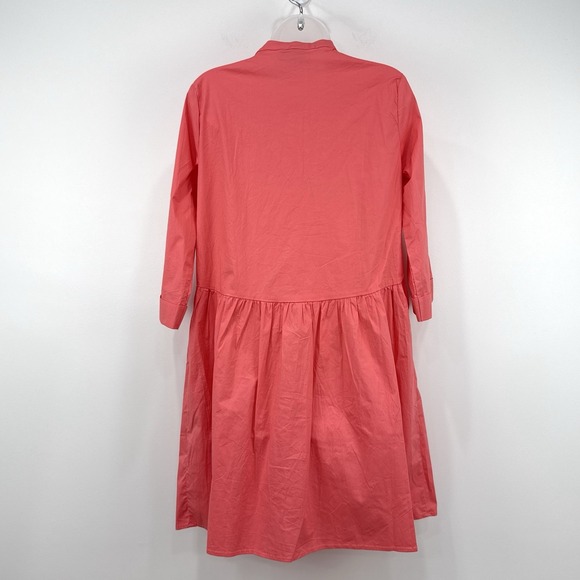Tuckernuck Coral Royal Shirt Dress - Picture 12 of 15